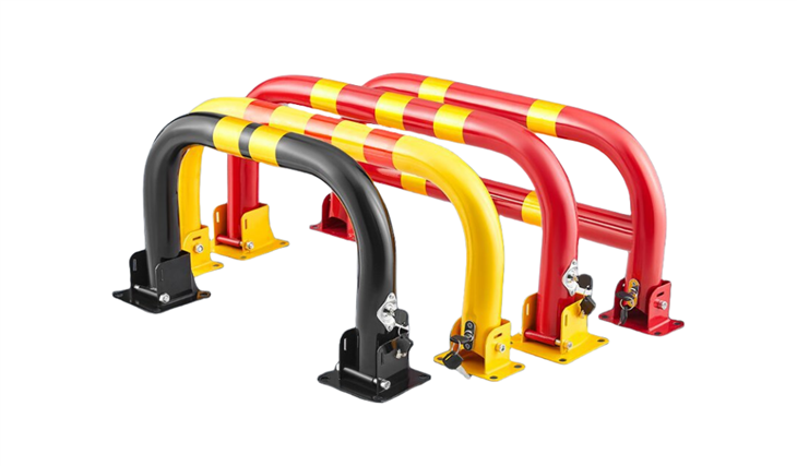 Fold Down Manual Parking Post Lock